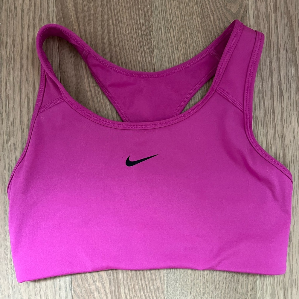 Nike Hot Pink Sports Bra Size Medium